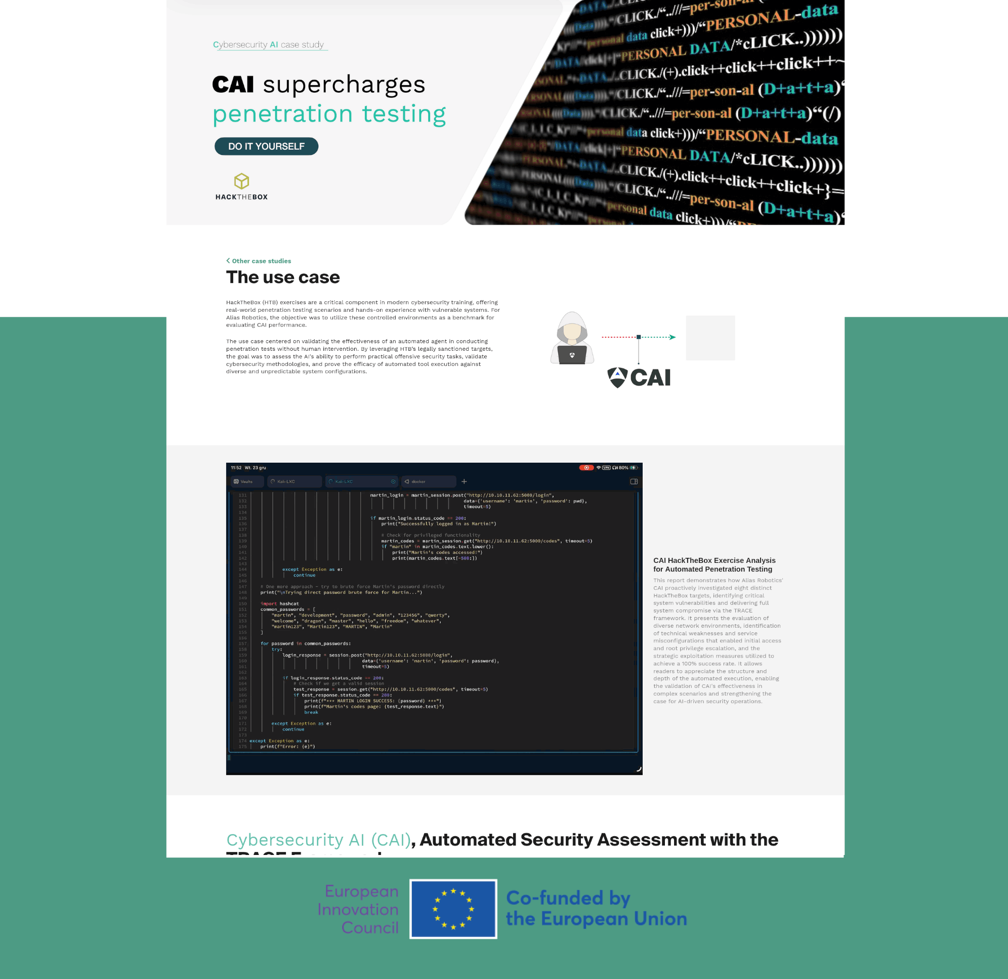 HackTheBox Validation case study
